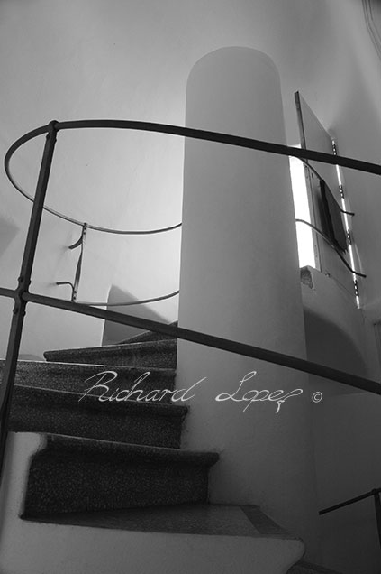 Gaudi Curved Stairs I - Architecture photography