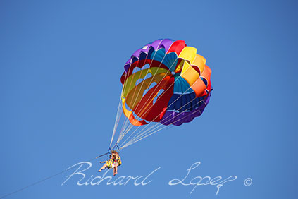 Water paragliding - Commercial photography